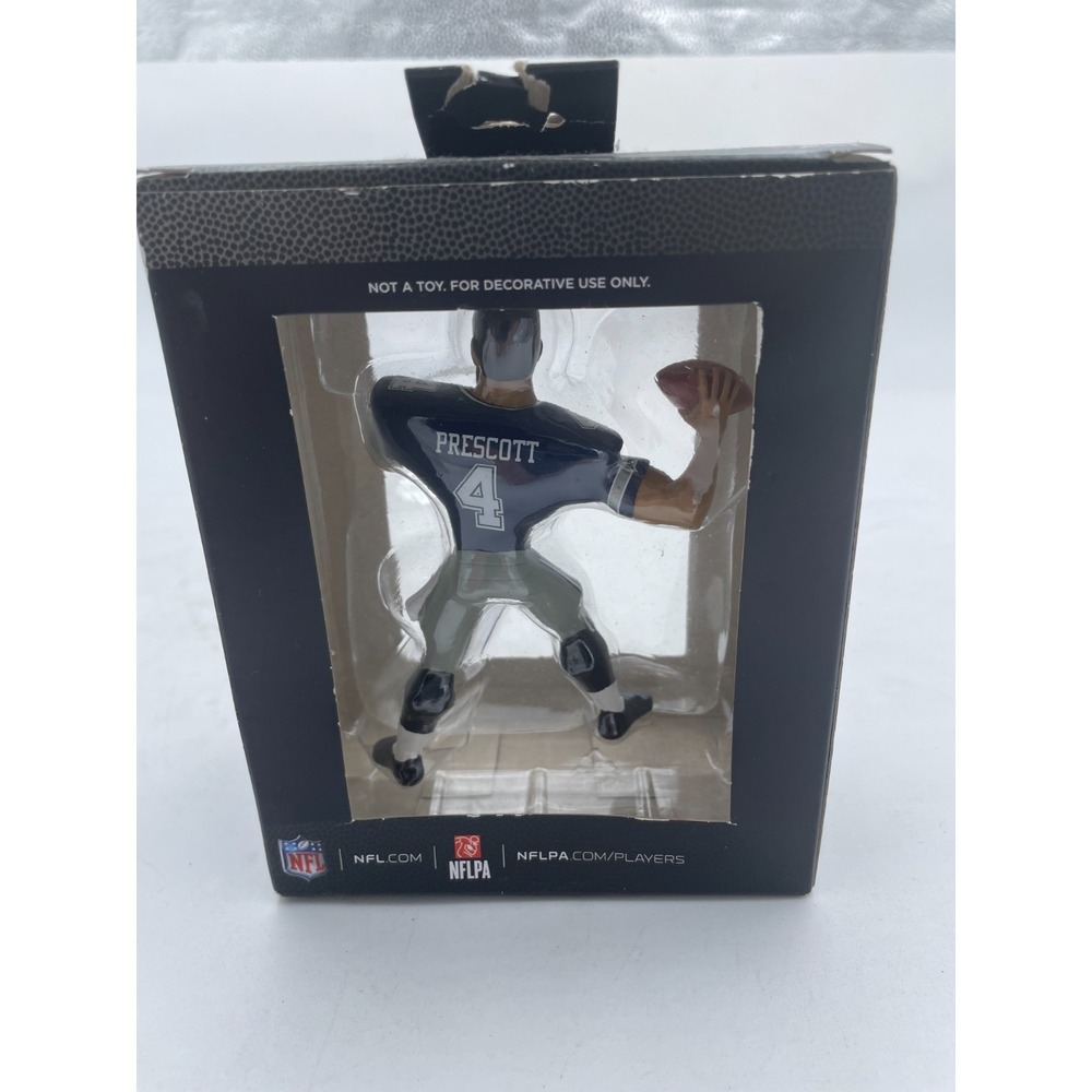 Hallmark Dak Prescott Dallas Cowboys NFL Football Christmas Tree Ornament 2022 - Picture 5 of 6